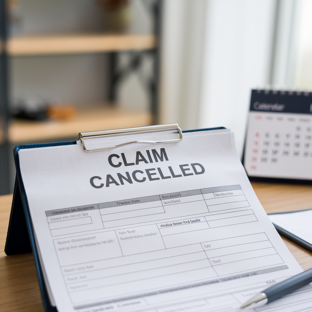 Car Insurance Claim Be Cancelled